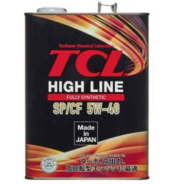 Масло моторное TCL High Line SP 5w40 синтетика 4 литра