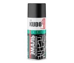 Краска Kudo 1002 черная глянцевая RAL 9005 520мл