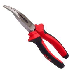 Тонкогубцы длинногубцы AVS изогнутые 200мм