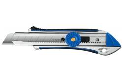 Нож канцелярский Зубр с круглым фиксатором 18мм Титан-В 09178