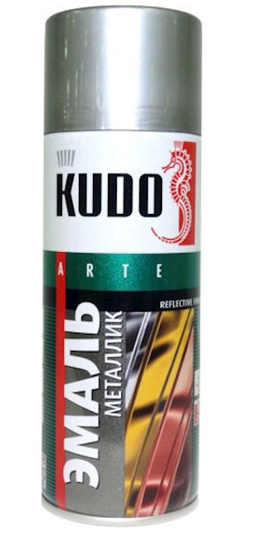 Краска Kudo 1033 хром зеркальный 520мл