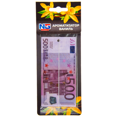 Ароматизатор NG Деньги 500 Евро Ваниль 794-425