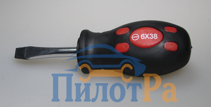 Отвертка плоская ЕРМАК 6*38  651103