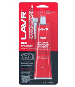 Герметик прокладка красный Lavr 85 грамм ln1737
