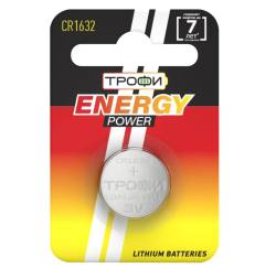 Батарейки CR1632 Трофи Energy