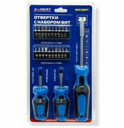 Набор отверток и бит X-Pert 23шт 3202
