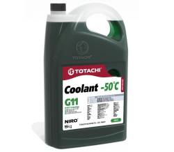 Антифриз Totachi -50С Niro Coolant Зеленый G11 5кг + воронка