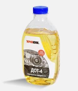 Тормозная жидкость YmiOil DOT-4 800г