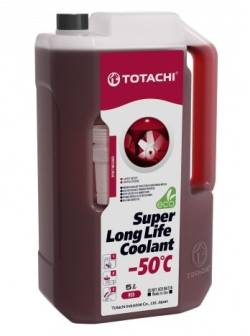 Антифриз Totachi -50С Super Long Life красный 5л с воронкой