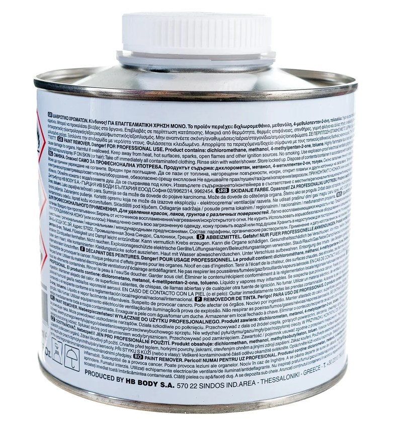 Смывка старой краски Body 700 Paint Remover 500мл