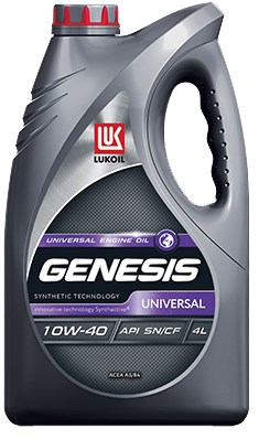 Масло моторное Лукойл Genesis Universal 10w40 полусинтетика 4 литра