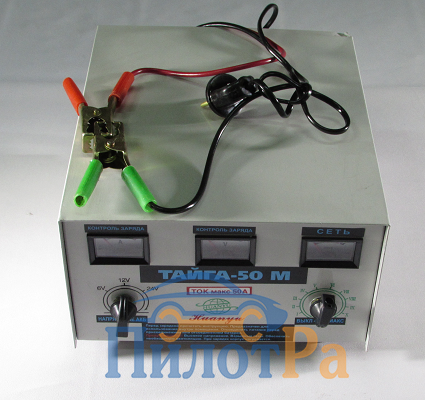 Зарядное устройство Тайга 20А 6/12В регулировка силы тока до 20А