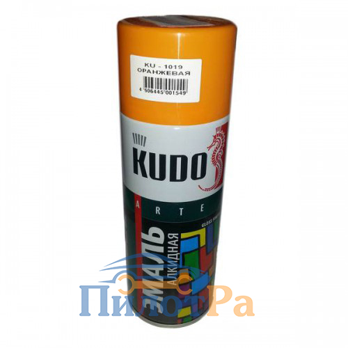 Краска Kudo 1019 оранжевая RAL 2004 520мл