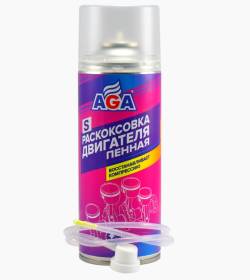 Раскоксовыватель двигателя Пенный AGA 520мл AGA860S
