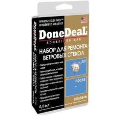 Набор для ремонта ветровых стекол 0,8мл Done Deal DD6584N