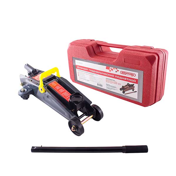 Домкрат подкатной 1,8т SW 140-300мм в кейсе 001