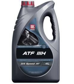 Масло трансмиссионное для АКПП ATF Лукойл DX 3 D-III H 4 литра