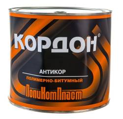 Мастика полимерно-битумная Кордон жесть 2,2л