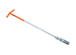 Ключ свечной с карданом 16 Ермак с пружиной длинный 50см 736-240