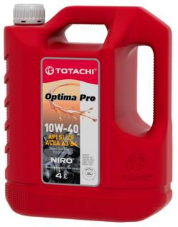 Масло моторное Totachi Optima PRO 10w40 полусинтетика 4 литра