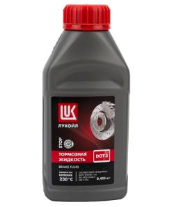 Тормозная жидкость DOT3 455гр Лукойл