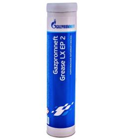 Смазка Gazpromneft Grease LX EP2 Синяя картридж туба 400г