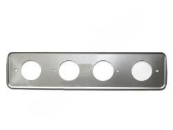 Подложка под номер металлическая Серая