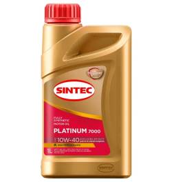Масло моторное Sintec Платинум 7000 10w40 A3/B4 синтетика 1 литр