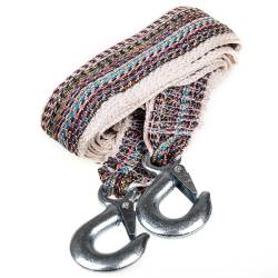 Трос буксировочный стропа 5 тонн 4 метра с крюками SW