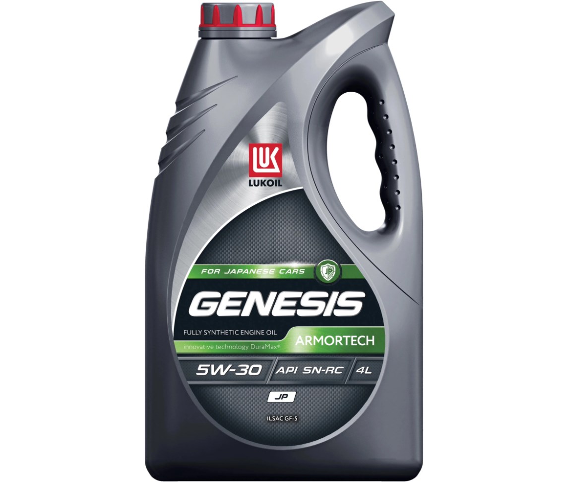 Масло моторное Лукойл Genesis Armortech JP для Японцев 5w30 синтетика 4л