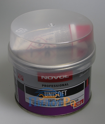 Шпатлевка Novol Unisoft мягкая наполняющая 250 грамм