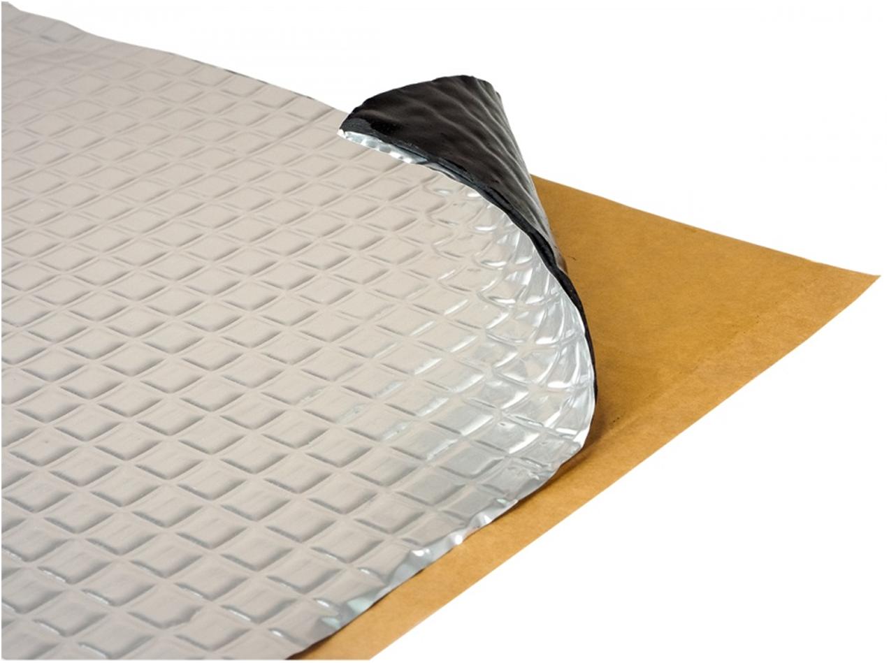 Шумоизоляция виброизоляция iMat M3 3мм 50*60см Синяя /15/