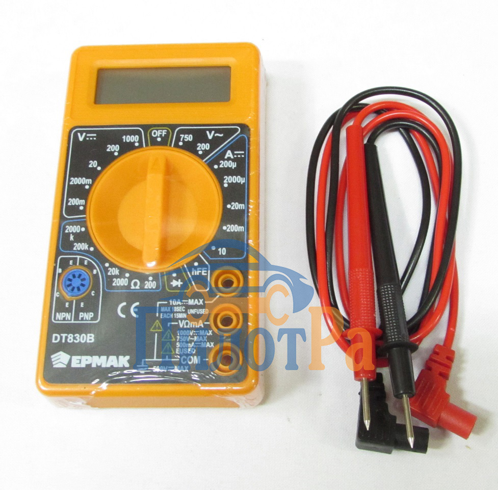 Мультиметр цифровой DT-830B Ермак 660-003
