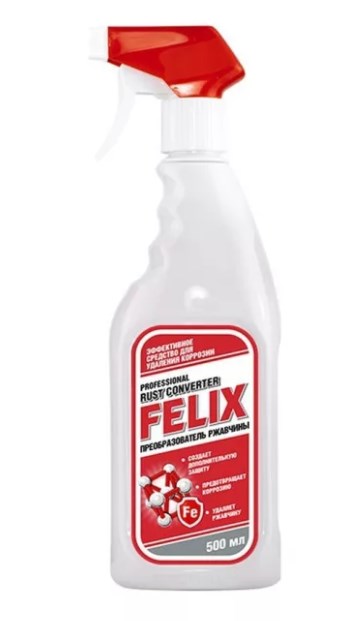 Преобразователь ржавчины 500мл триггер Felix