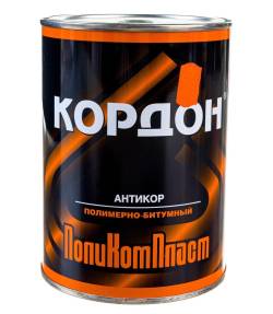Мастика полимерно-битумная Кордон жесть 1кг