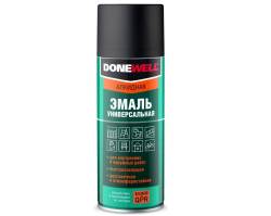 Краска DoneWell DW-1102 аэрозоль черная матовая 520мл