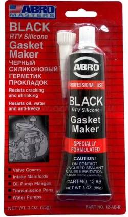 Герметик прокладка Abro черный 85 грамма