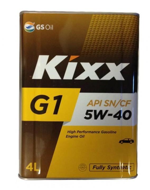 Масло моторное KIXX G1 5w40 SP синтетика 4 литра