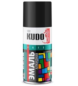 Краска Kudo 1002.1 черная глянцевая RAL 9005 210мл
