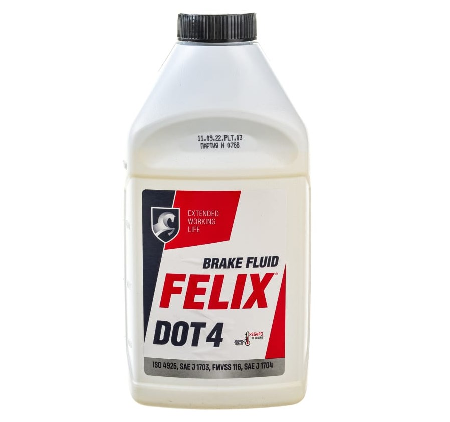 Тормозная жидкость Felix DOT4 455 грамм