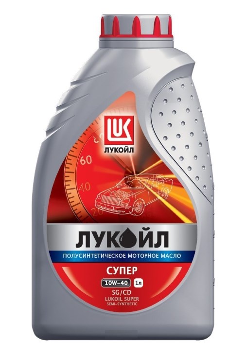Масло моторное Лукойл Супер 10w40 полусинтетика 1 литр