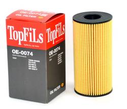 Фильтр масляный вставка картридж TO-1302 TopFils OE-0074 HU618x