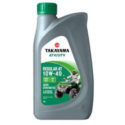 Масло моторное Takayama ATV UTV 4T Regular SL MA2 10w40 1 литр