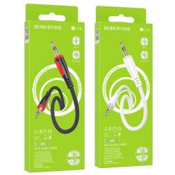 Кабель AUX для музыки 3,5 Jack - 3,5 Jack 1м Borofon BL14