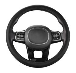 Оплетка руля комбинированная M = 38см стандарт Черная 441
