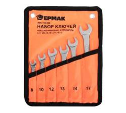 Ключи рожково-накидные Ермак 6 предметов 8-17мм в Сумке 736-043