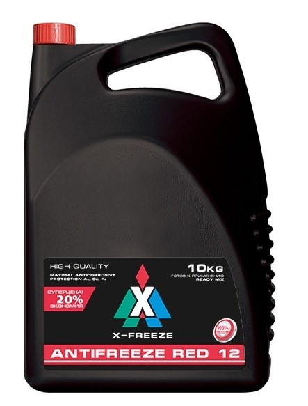 Антифриз X-Freeze красный 10 кг