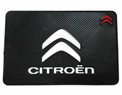 Коврик панели черный с логотипом Citroen 200*135мм