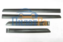 Молдинги дверей ВАЗ-2190-2192 Гранта пластик под покраску к-т 4 шт
