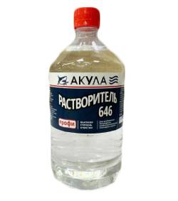 Растворитель краски 646 400мл ТУ Акула